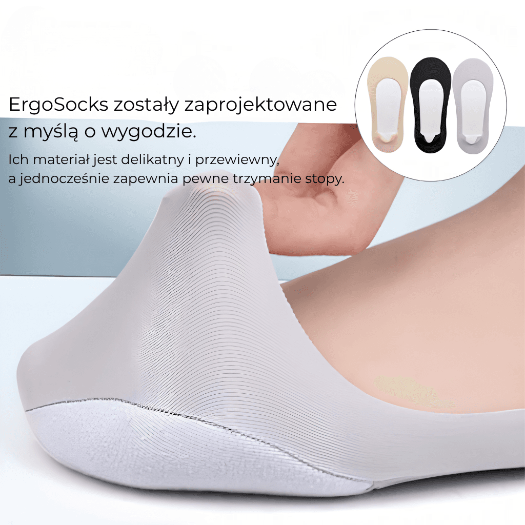ErgoSocks - skarpetki z wbudowaną amortyzacją