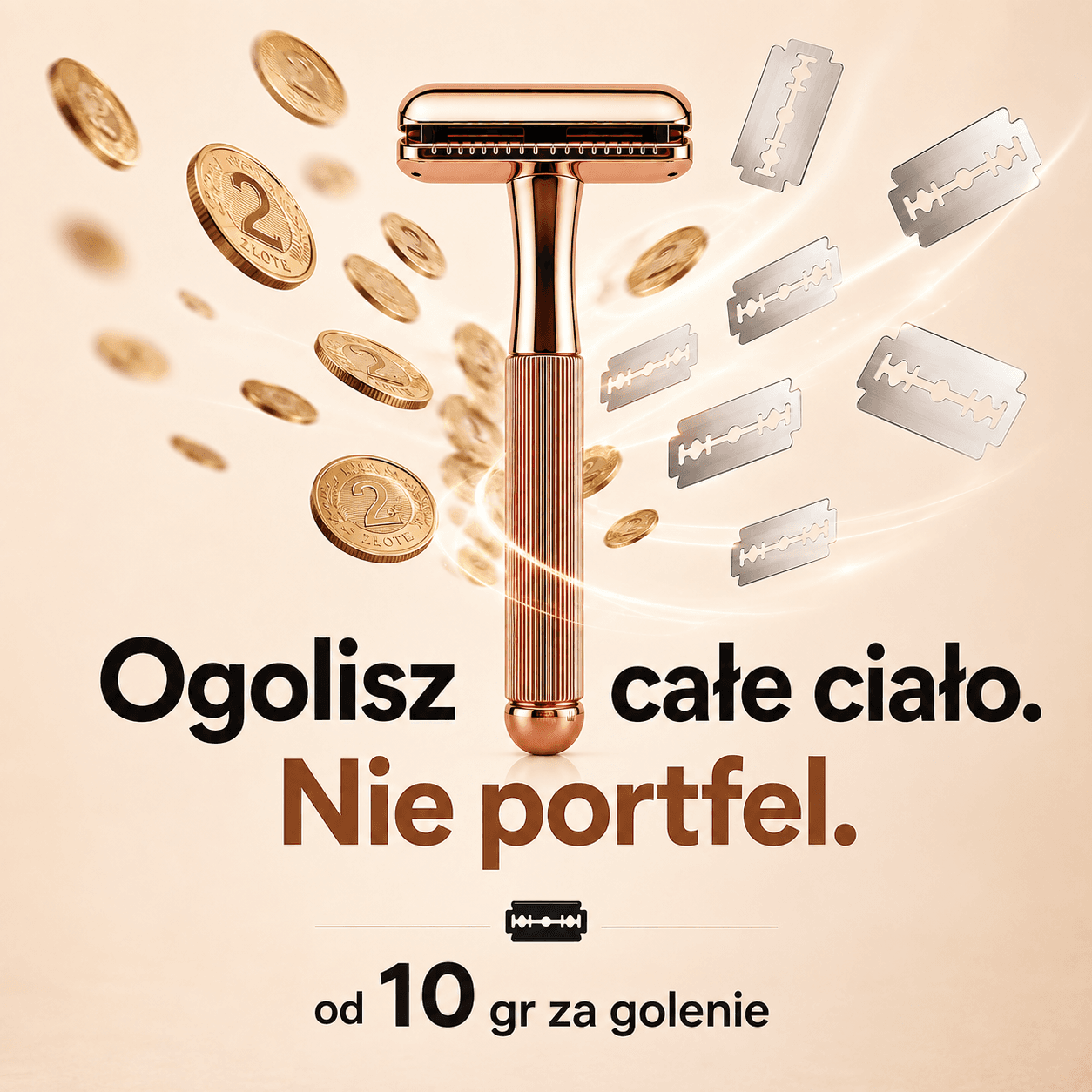 Veloura - Golenie Wreszcie Jest Przyjemne  - maszynka + 10 żyletek