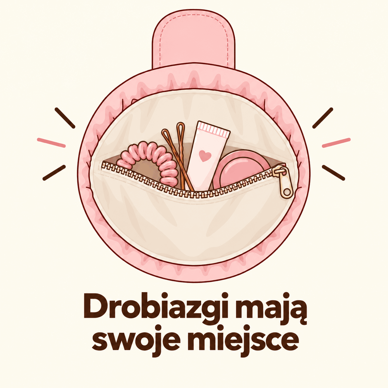 Aukea - Kosmetyczka W Której Widać Jak Na Dłoni