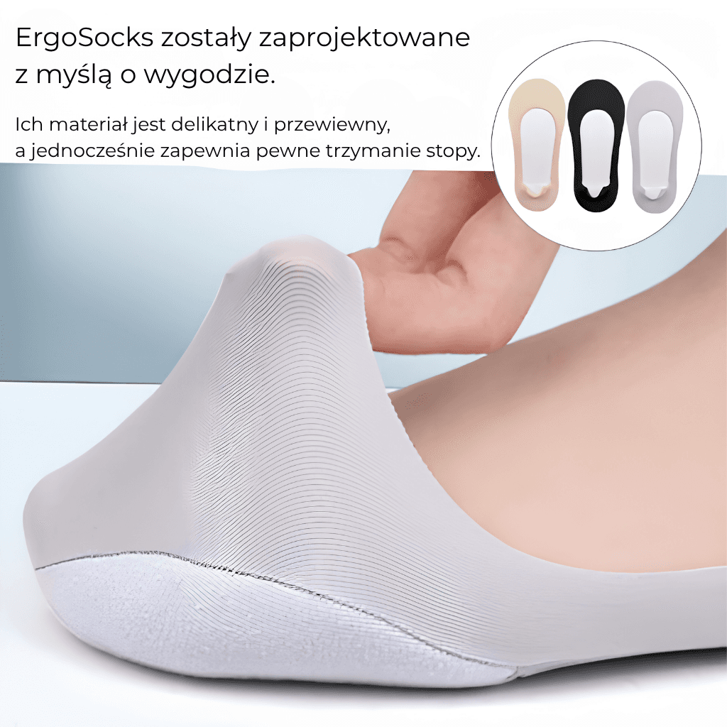 ErgoSocks - skarpetki z wbudowaną amortyzacją