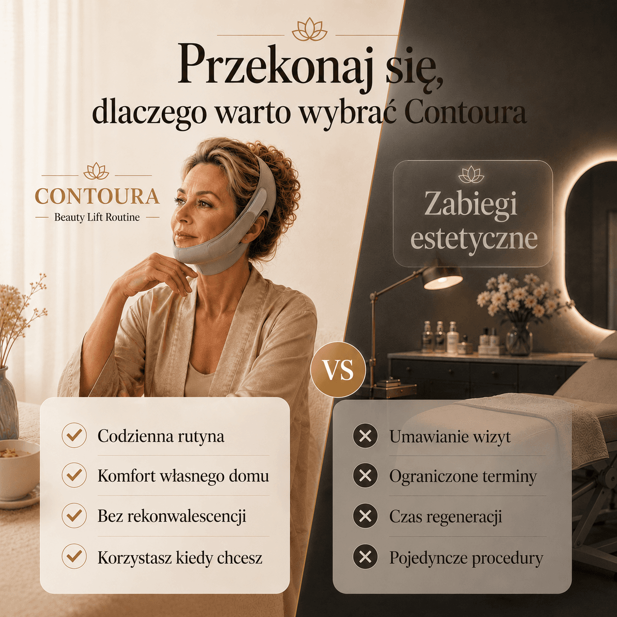 Contoura - Uzyskaj Idealny Owal Twarzy!