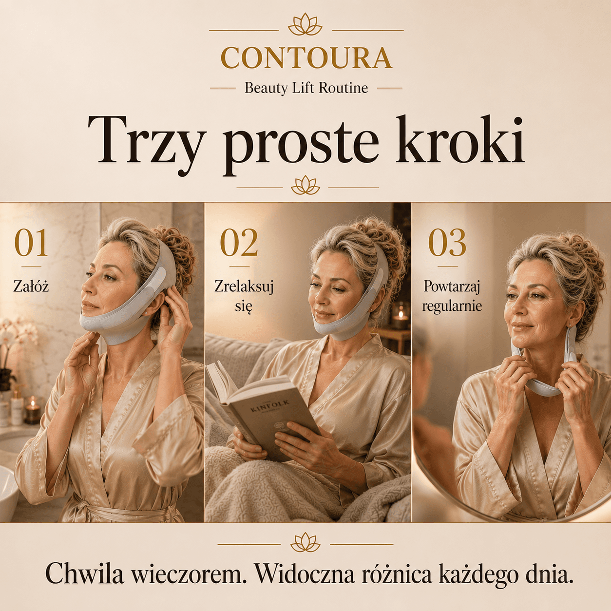 Contoura - Uzyskaj Idealny Owal Twarzy!